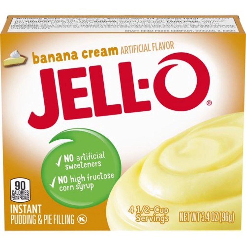 Banana Cream Instant Pudding