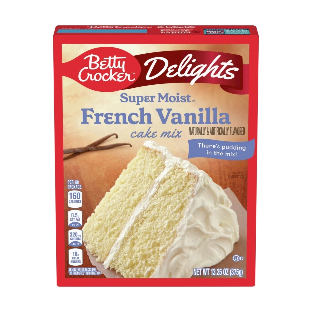 Super Moist French Vanilla Cake Mix