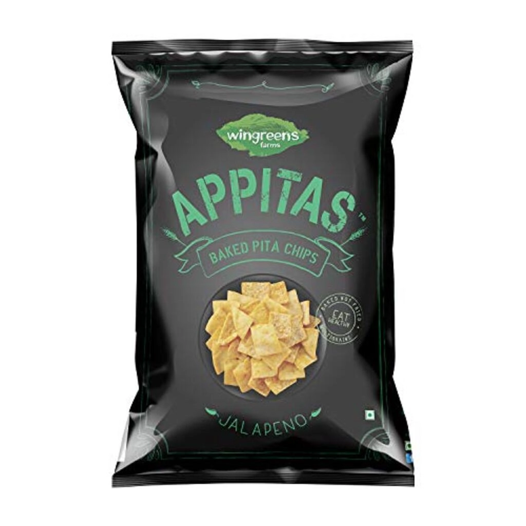 Jalapeno Baked Pita Chips