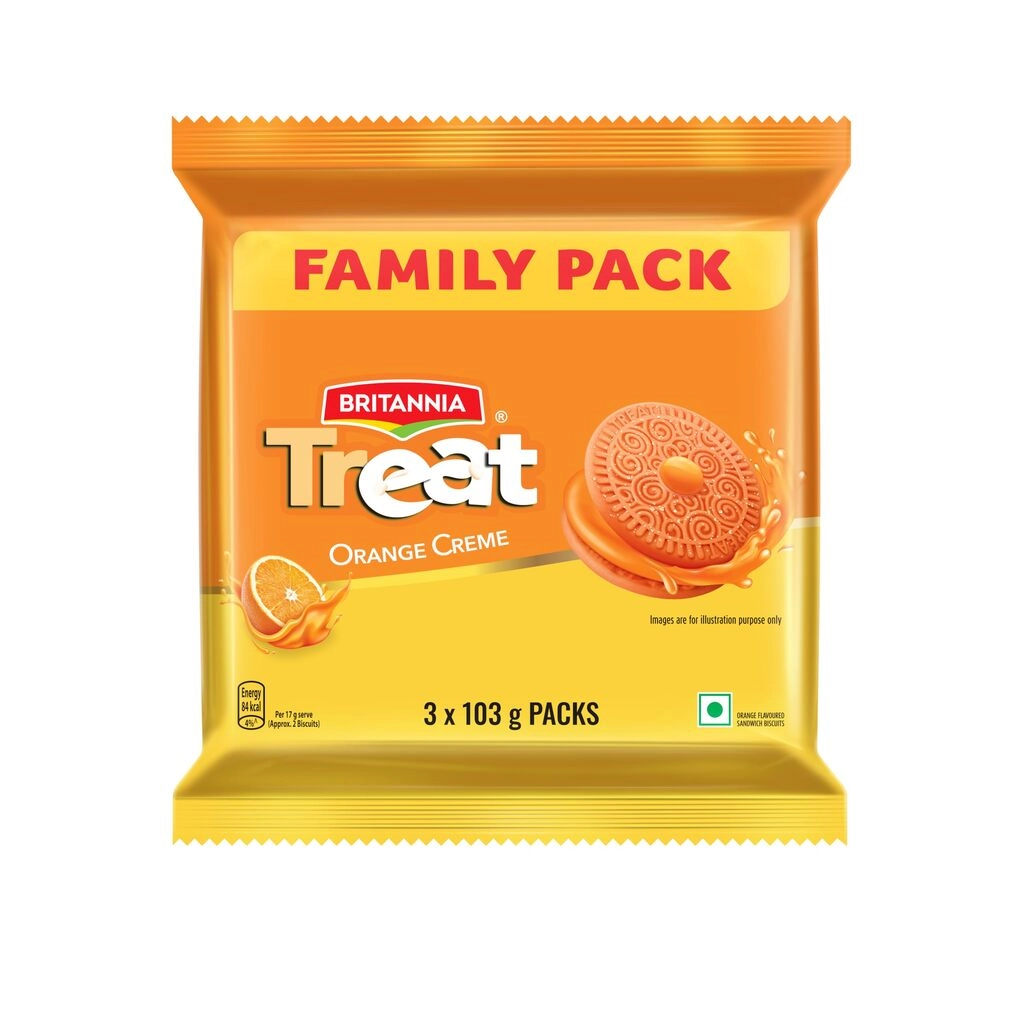 Treat Orange Creme Biscuits