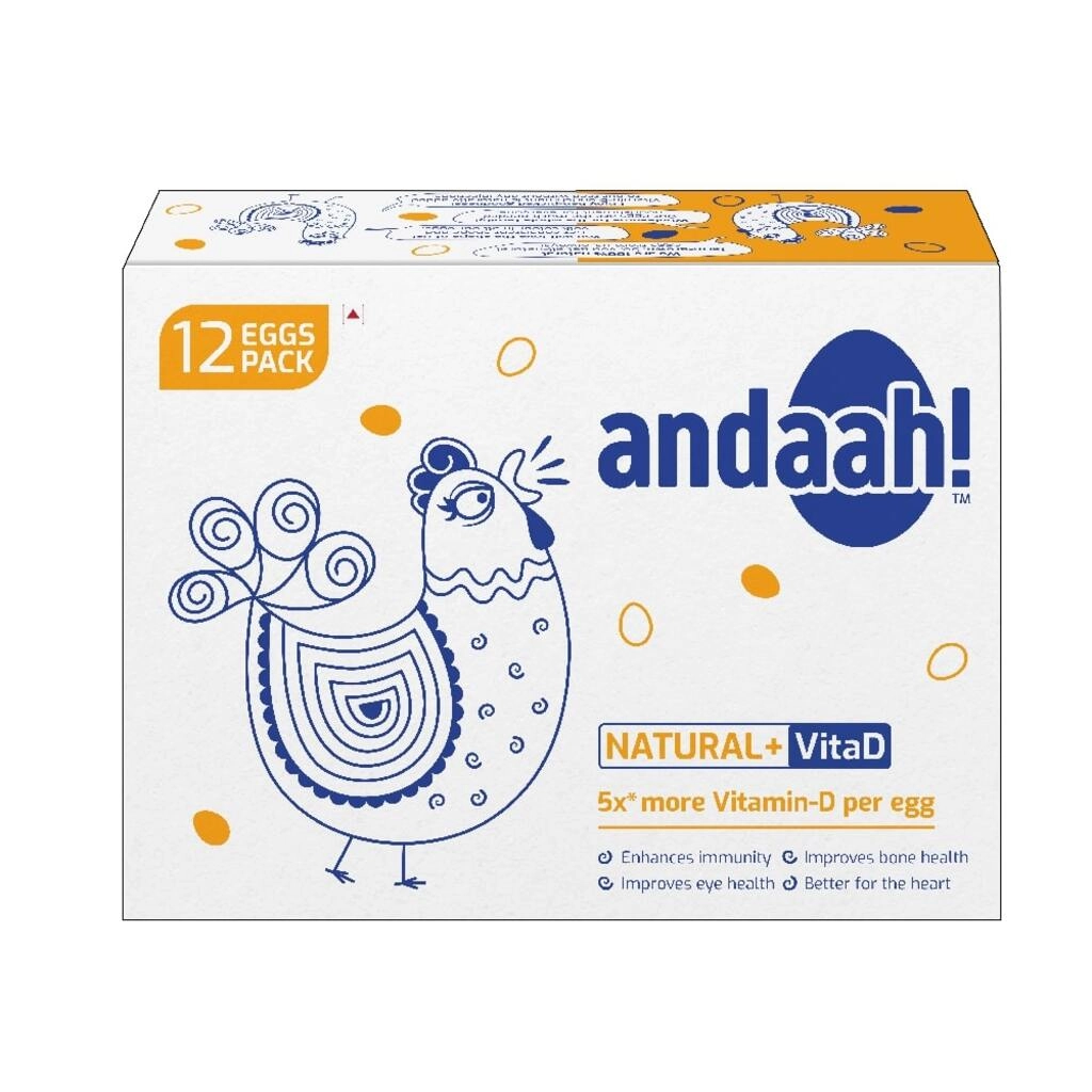 Egg Natural Vita D 12 Pcs