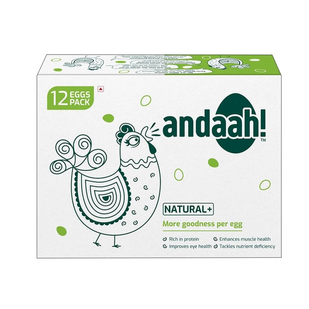 Egg Natural 12 Pcs