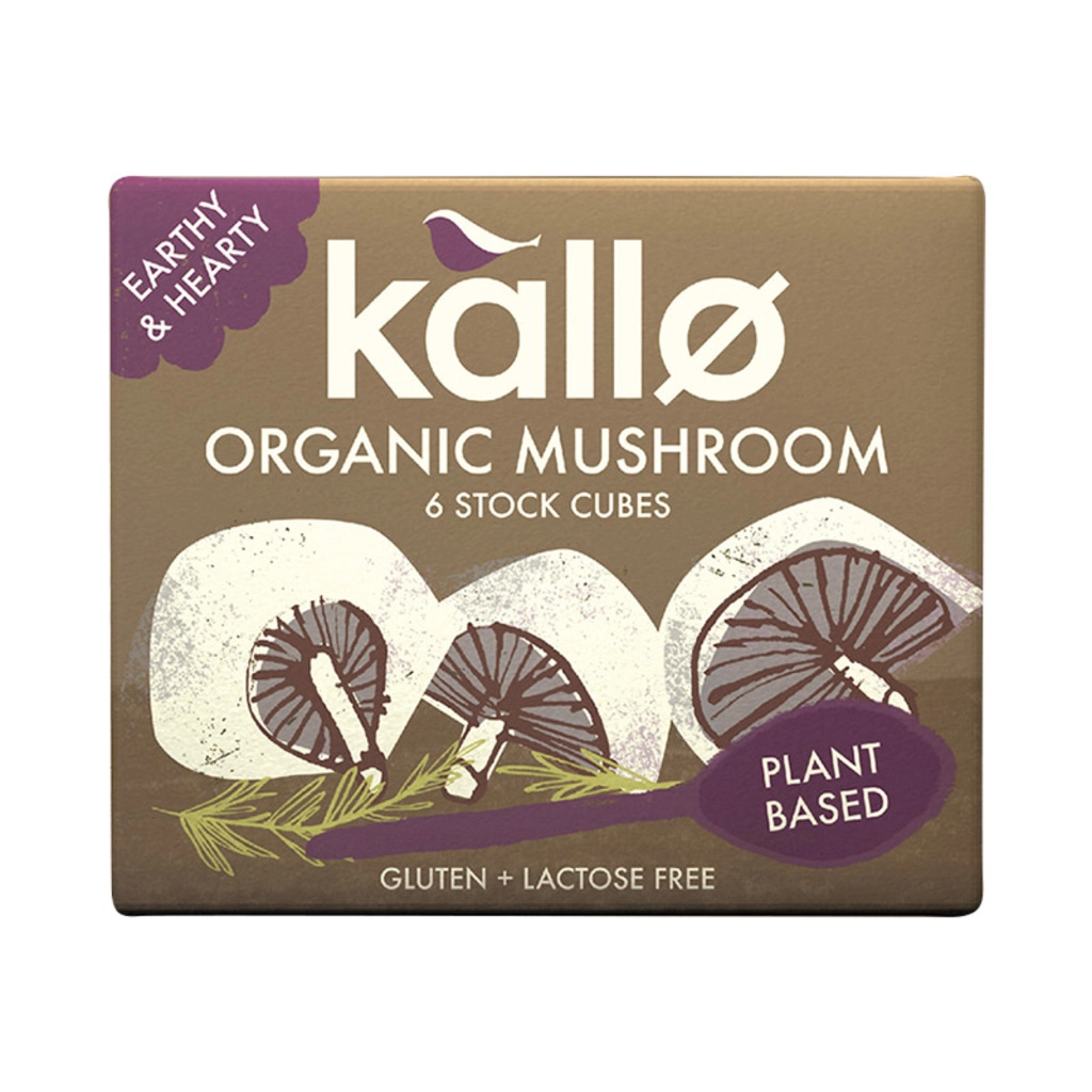 Organic Mushroom 6 Stock Cubes