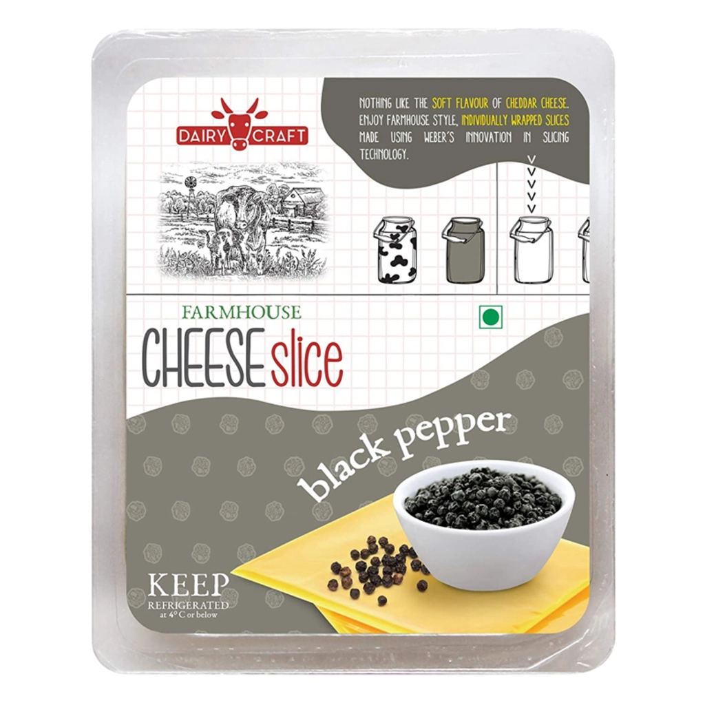 Black Pepper Cheese Slices