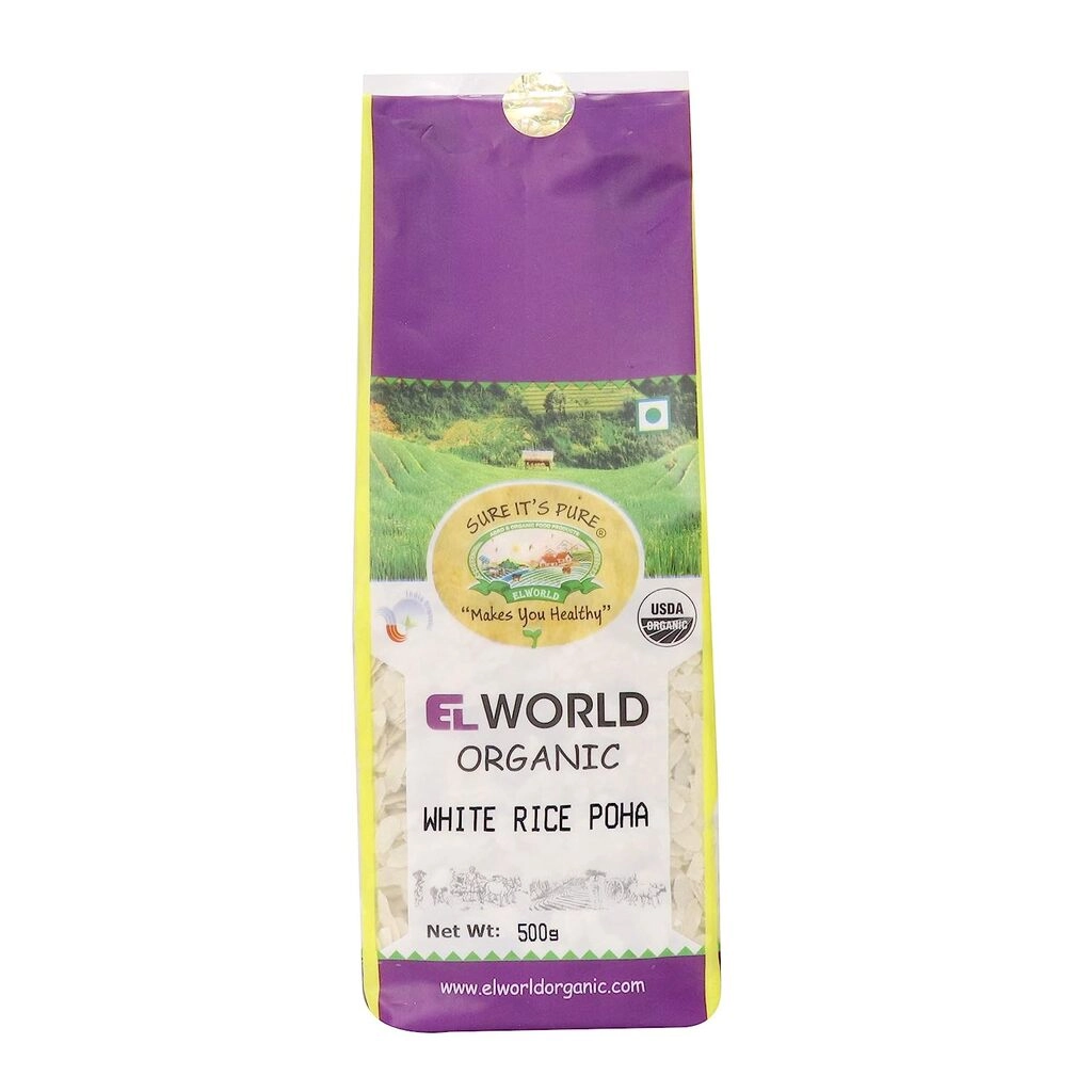 Organic White Rice Poha