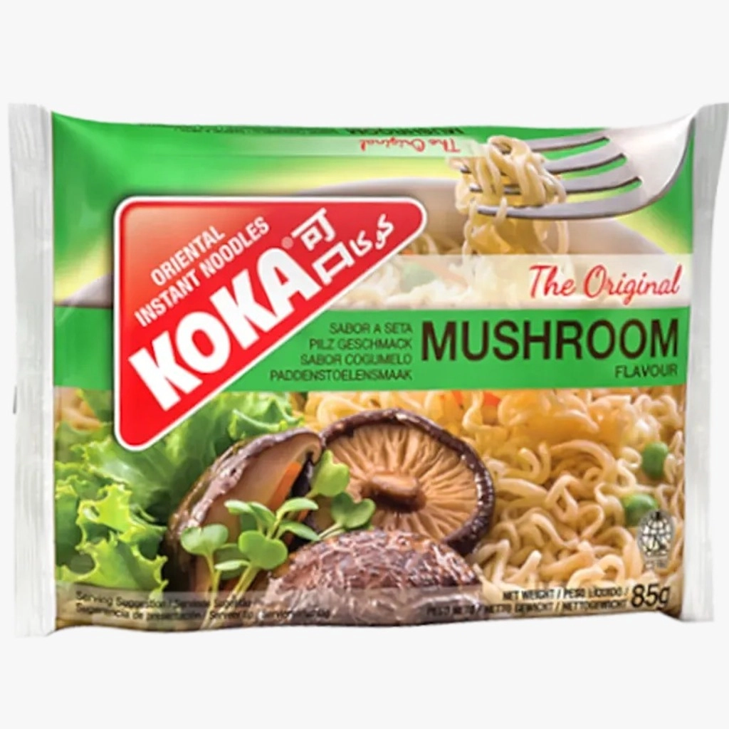 The Original Mushroom Flavour Oriental Instant Noodles