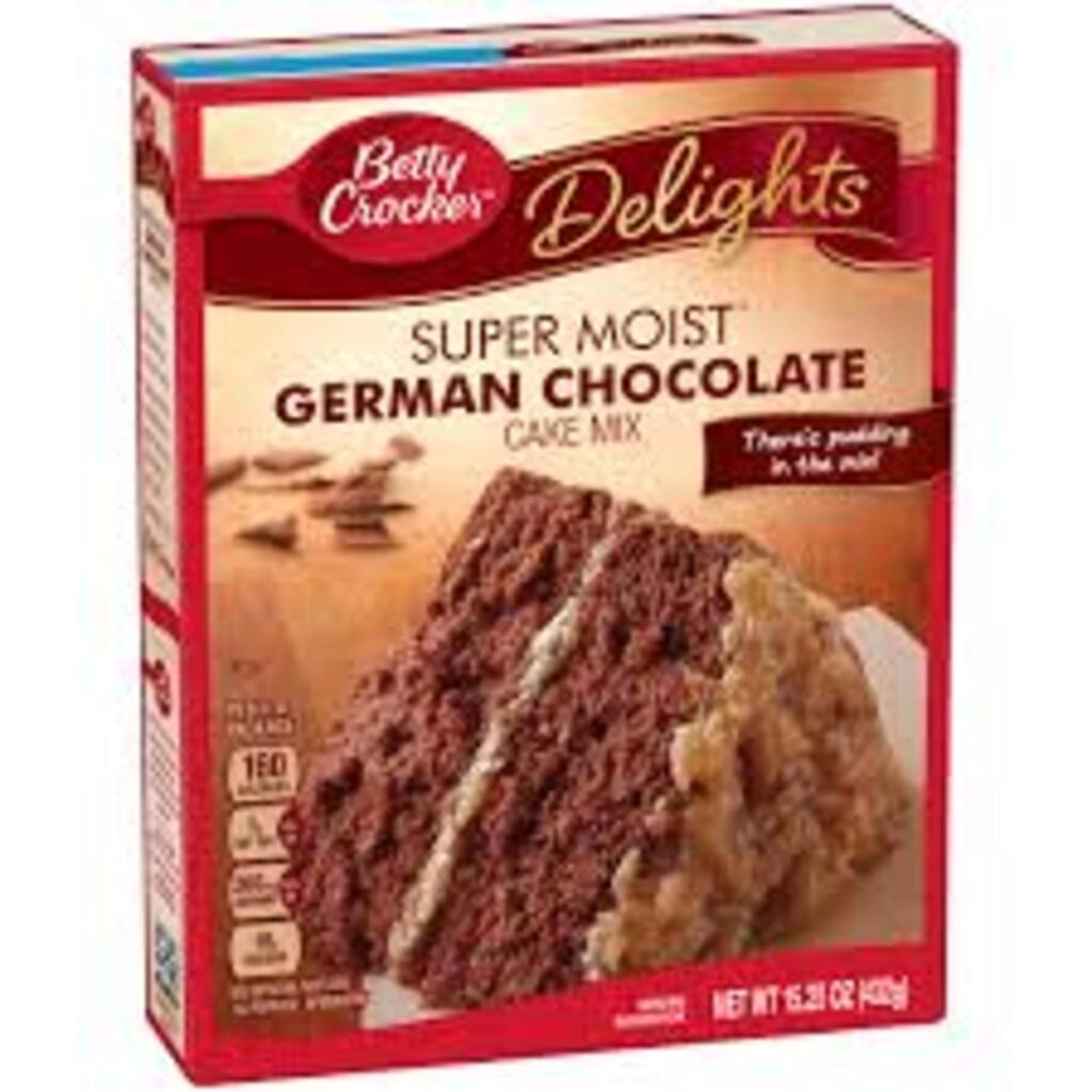 Super Moist German Chocolate Cake Mix