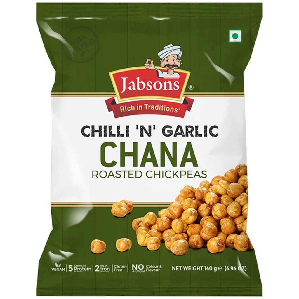 Chilli & Garlic Chana Roasted Chickpeas