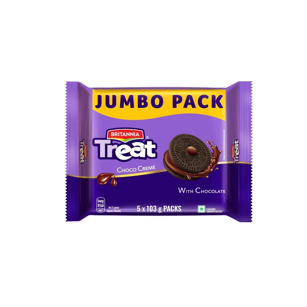 Treat Choco Creme Sandwich Biscuits