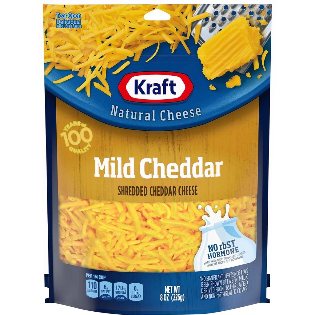 Shredded Mild Cheddar Cheese