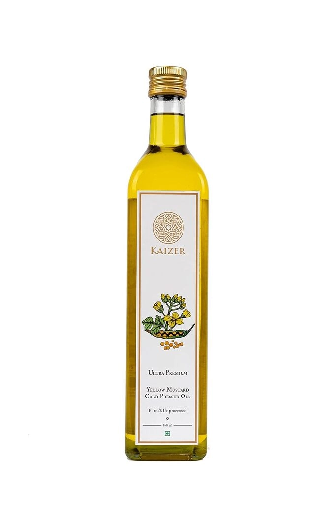 Yellow Mustard Cold Pressed Oil
