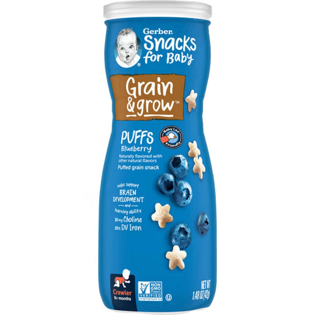 Puffs Blueberry Puffed Grain Snack