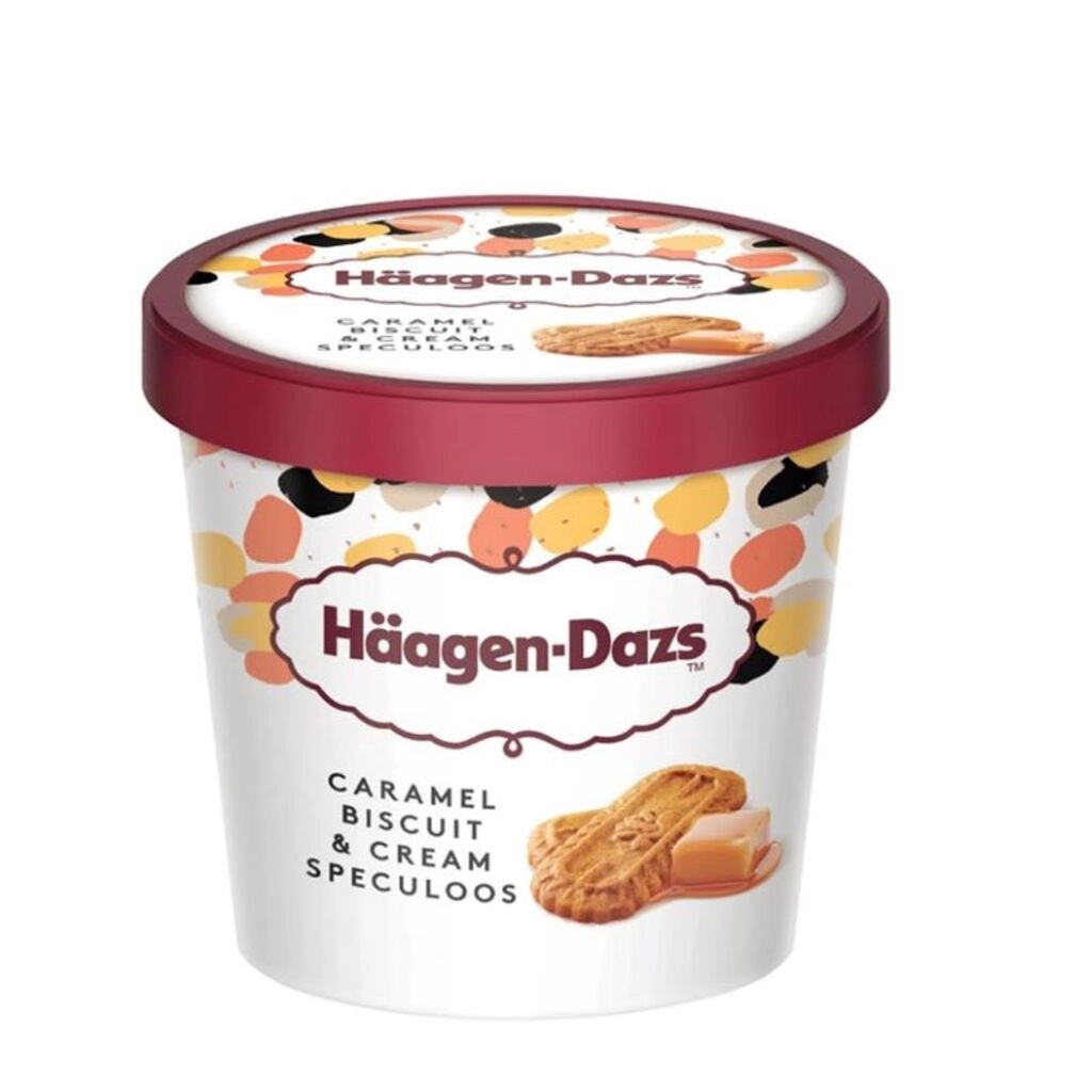 Caramel Biscuit & Cream Speculous Ice Cream