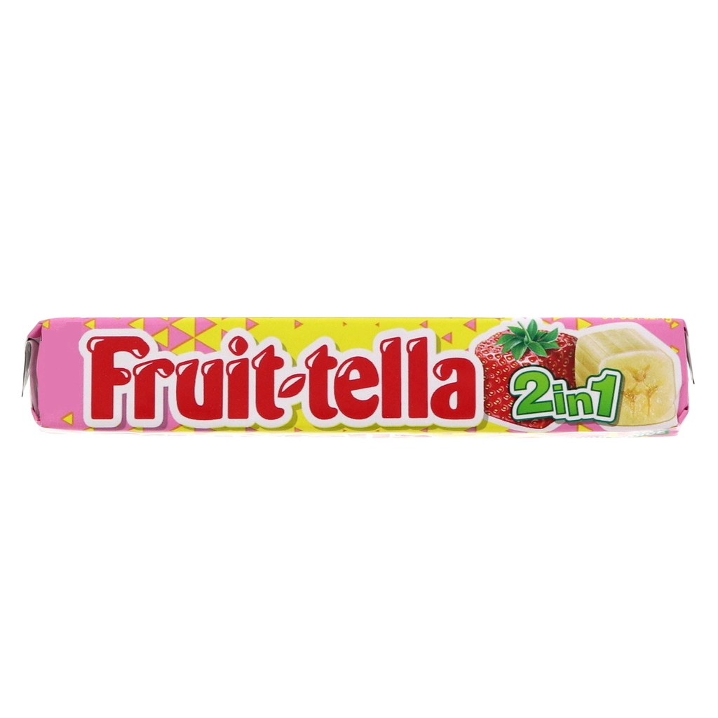 Strawberry & Banana 2 in 1 Chewy Candy