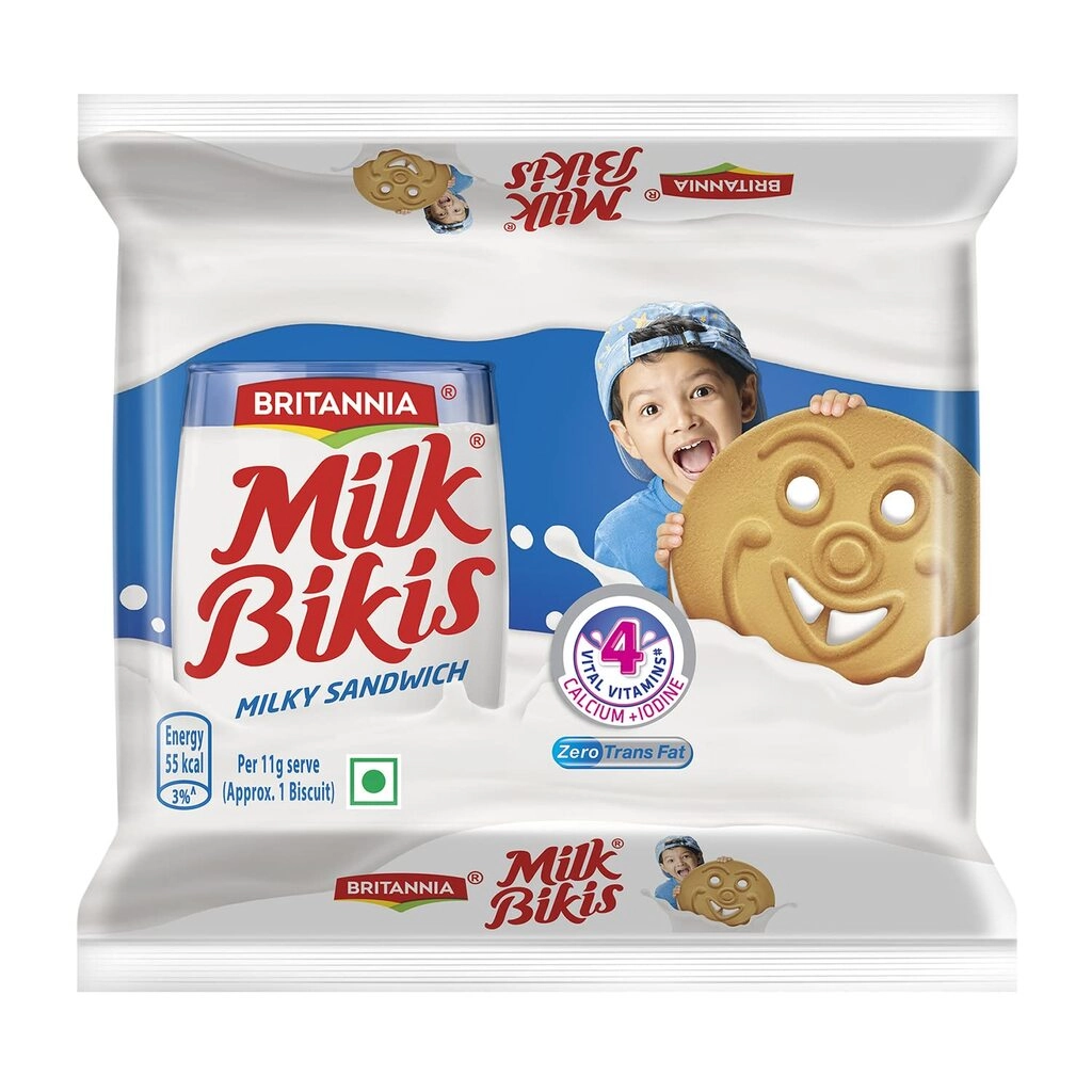Milk Bikis Milky Sandwich Biscuits