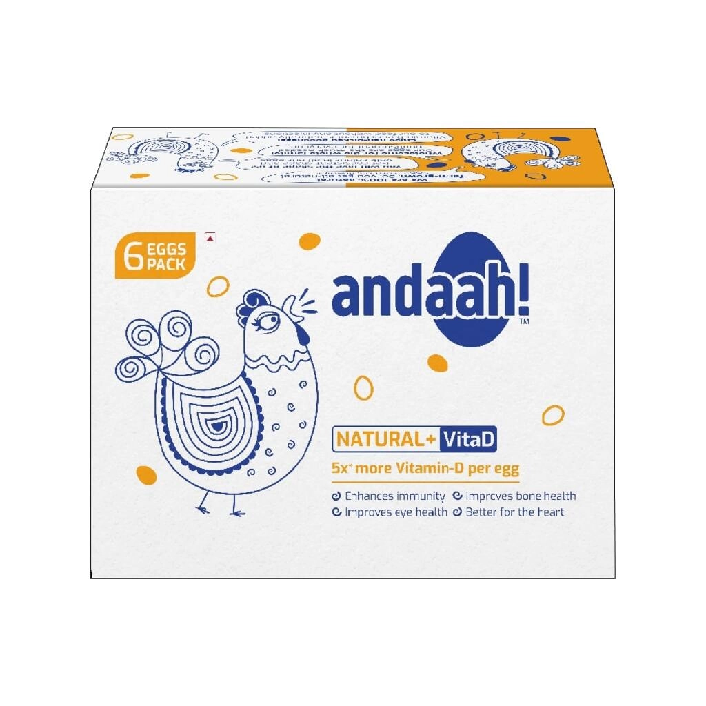 Egg Natural Vita D 6 Pcs