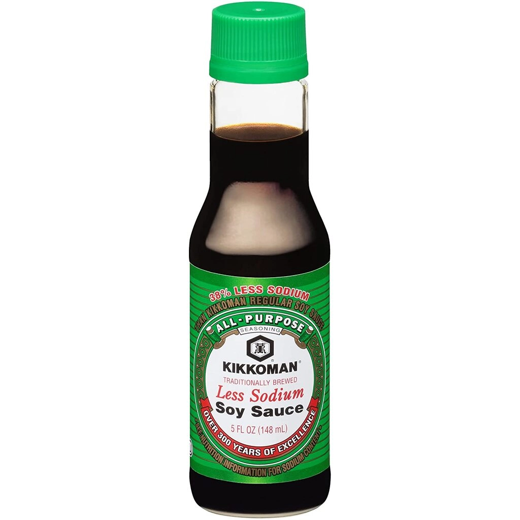 38 percent Less Sodium Soy Sauce