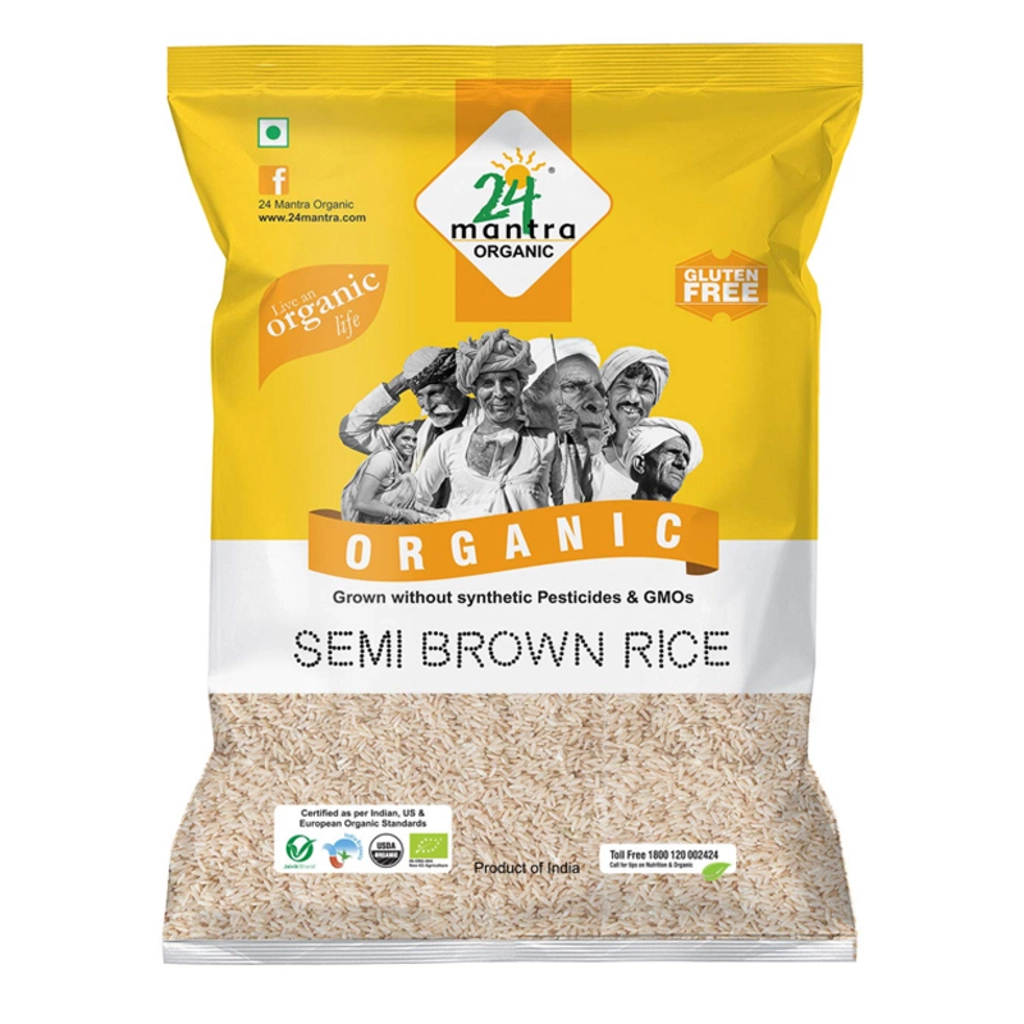 Sonamasuri Semi Brown Rice