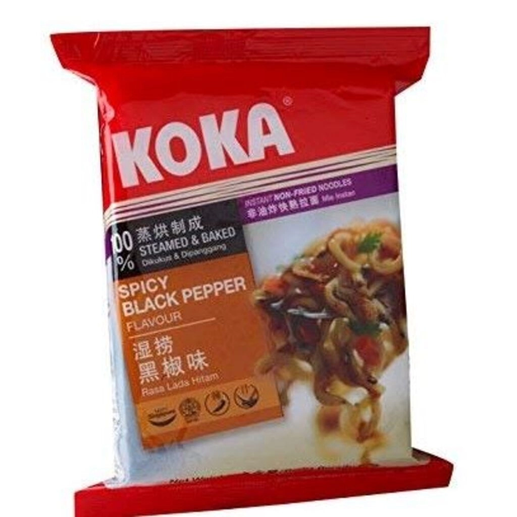 Instant Non Fried Noodles Spicy Black Pepper Flavour