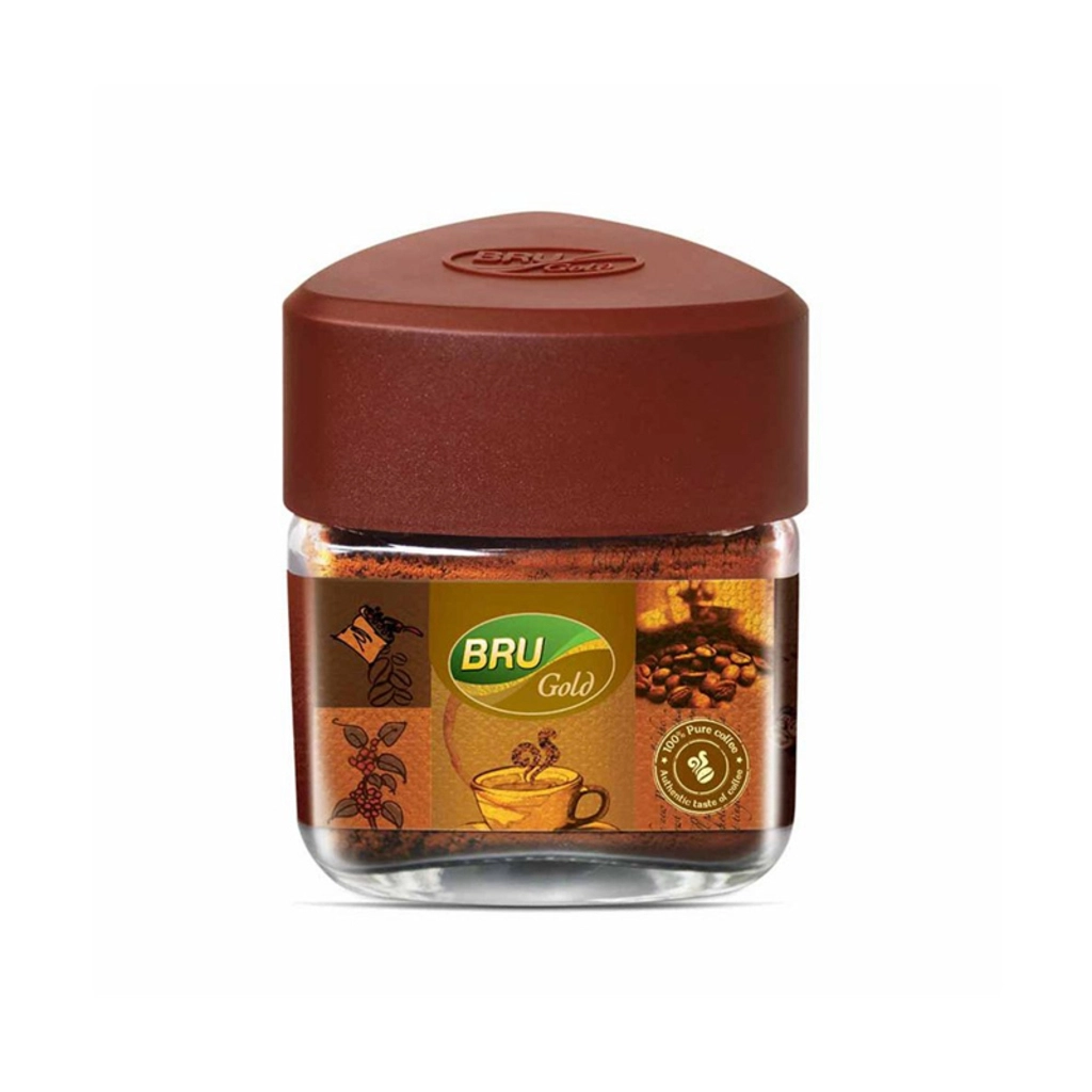 Gold Coffee Jar