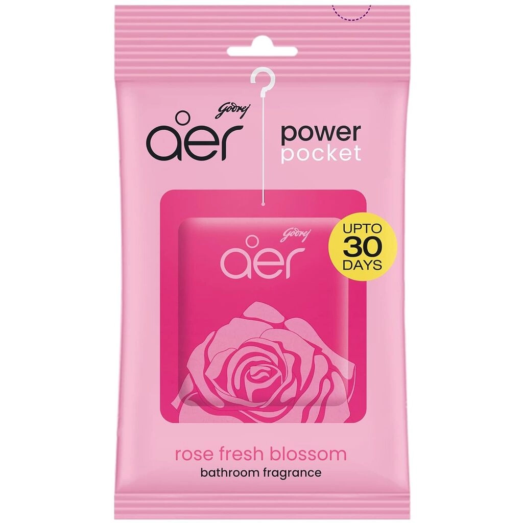 aer Power Pocket Bathroom freshener Rose Fresh Blossom
