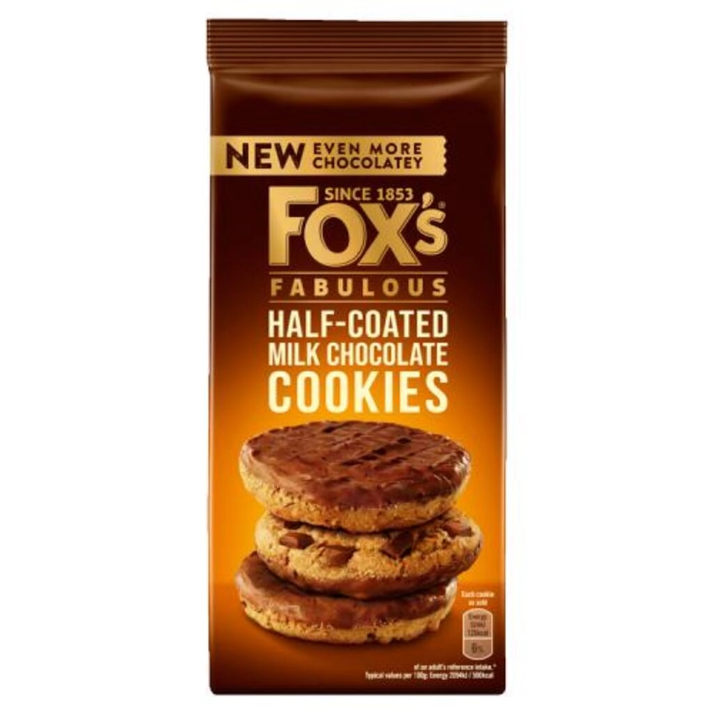 Fabulous Half Coated Milk Chocolate Cookies