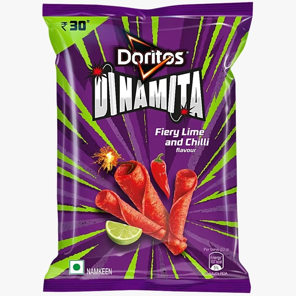 Dinamita Chips Fiery Lime & Chilli