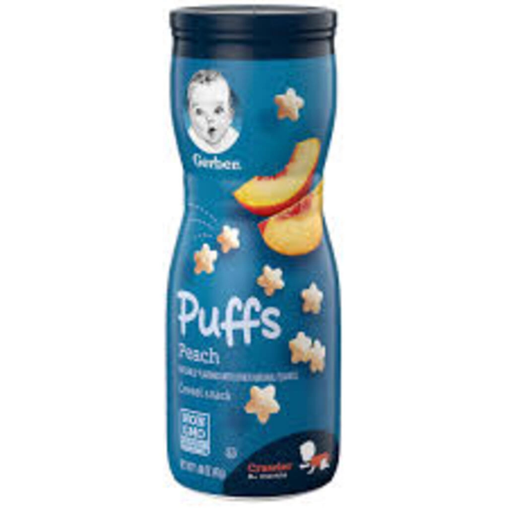 PUFF PEACH CEREAL SNACK