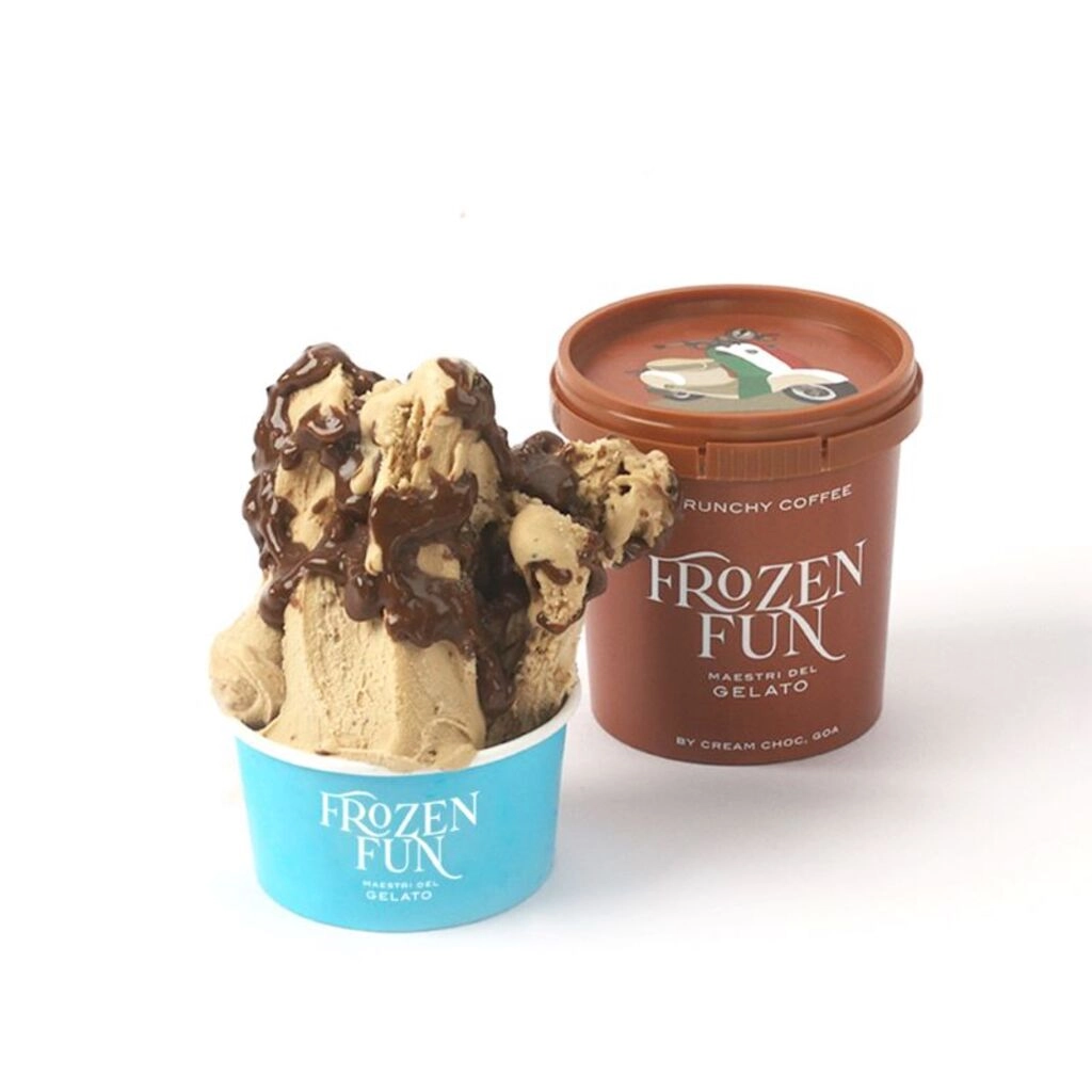 Crunchy Coffee Ice Cream