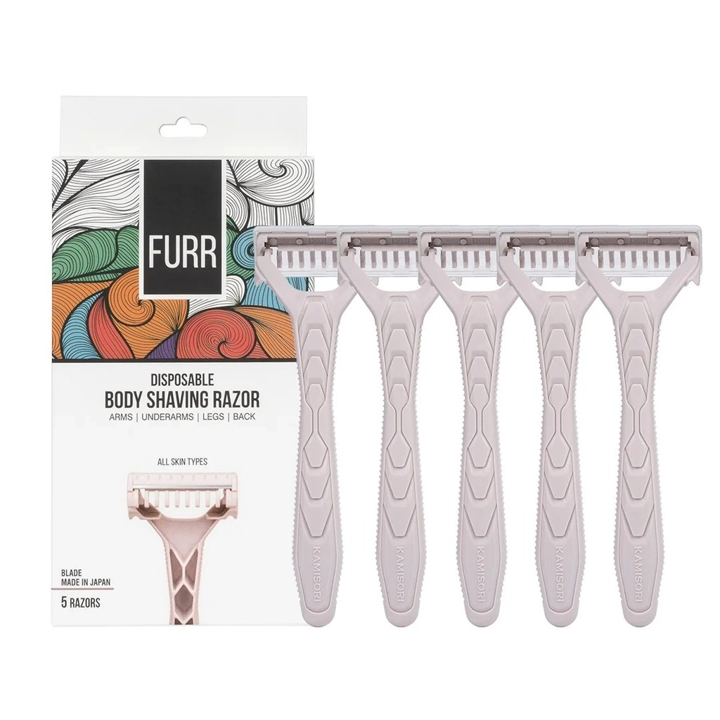 Furr Disposable Body Hair Removal Shaving Razor 5