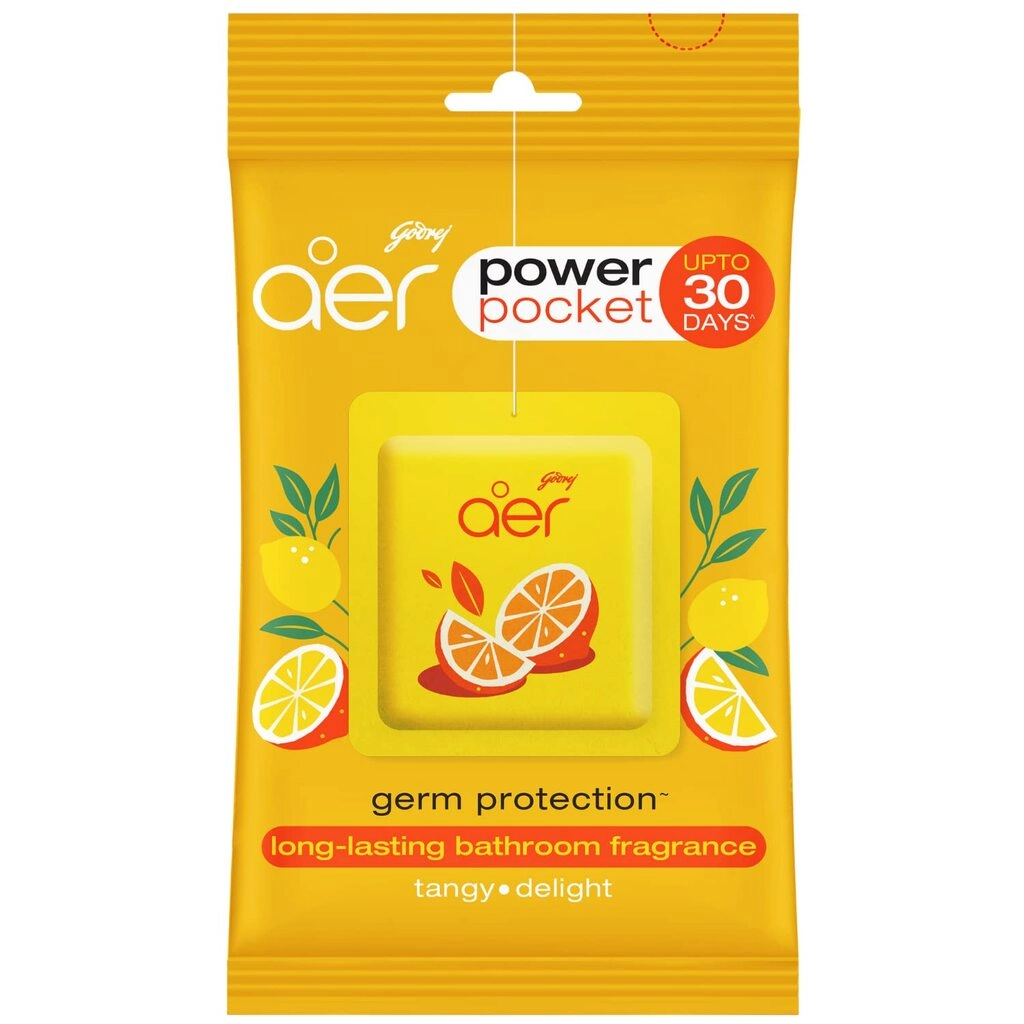 Aer Power Pocket Lemon Tangy Delight Air Freshener