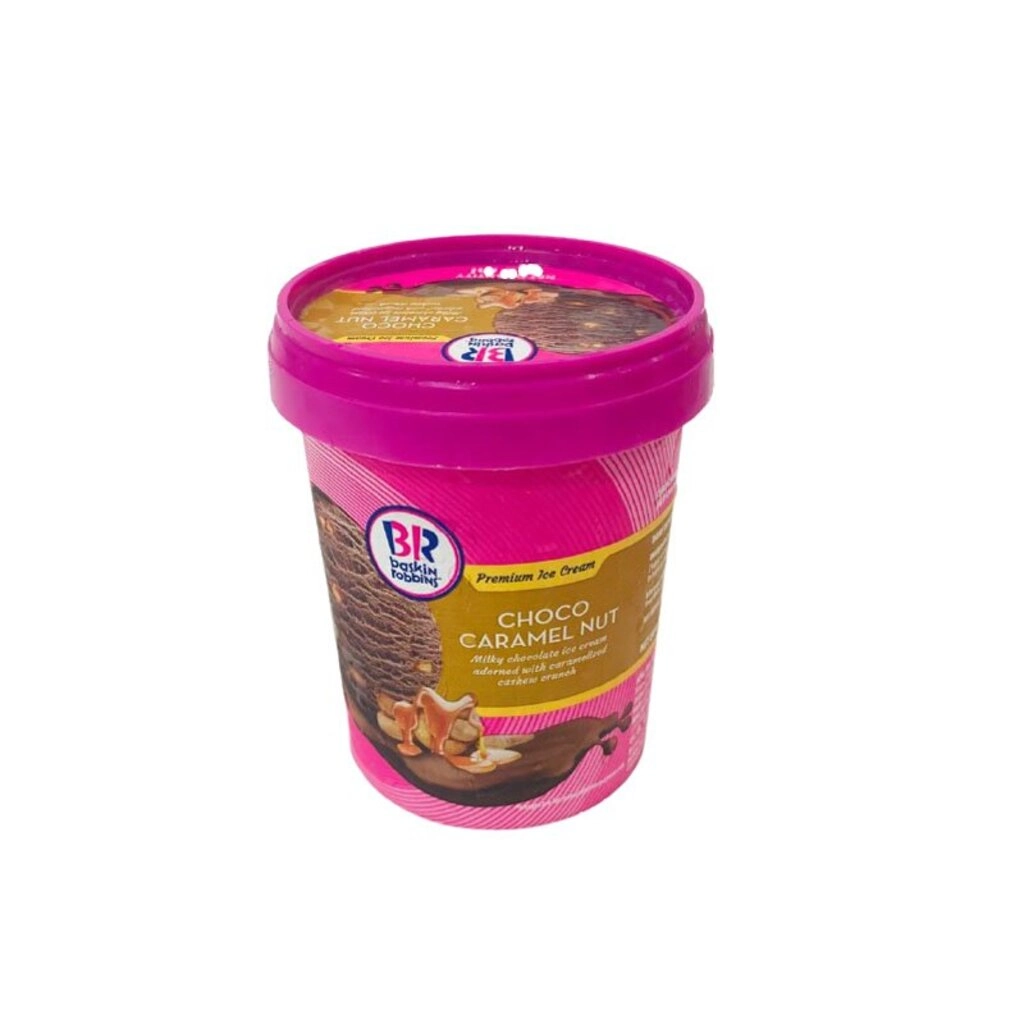 Choco Caramel Nut Premium Ice Cream