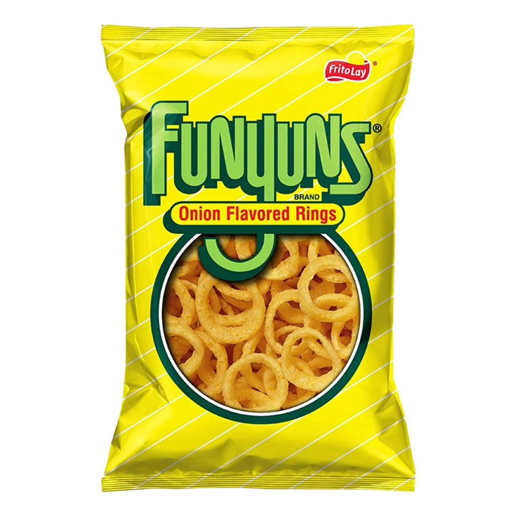 Frito Lay Funyuns Onion Flavored Rings