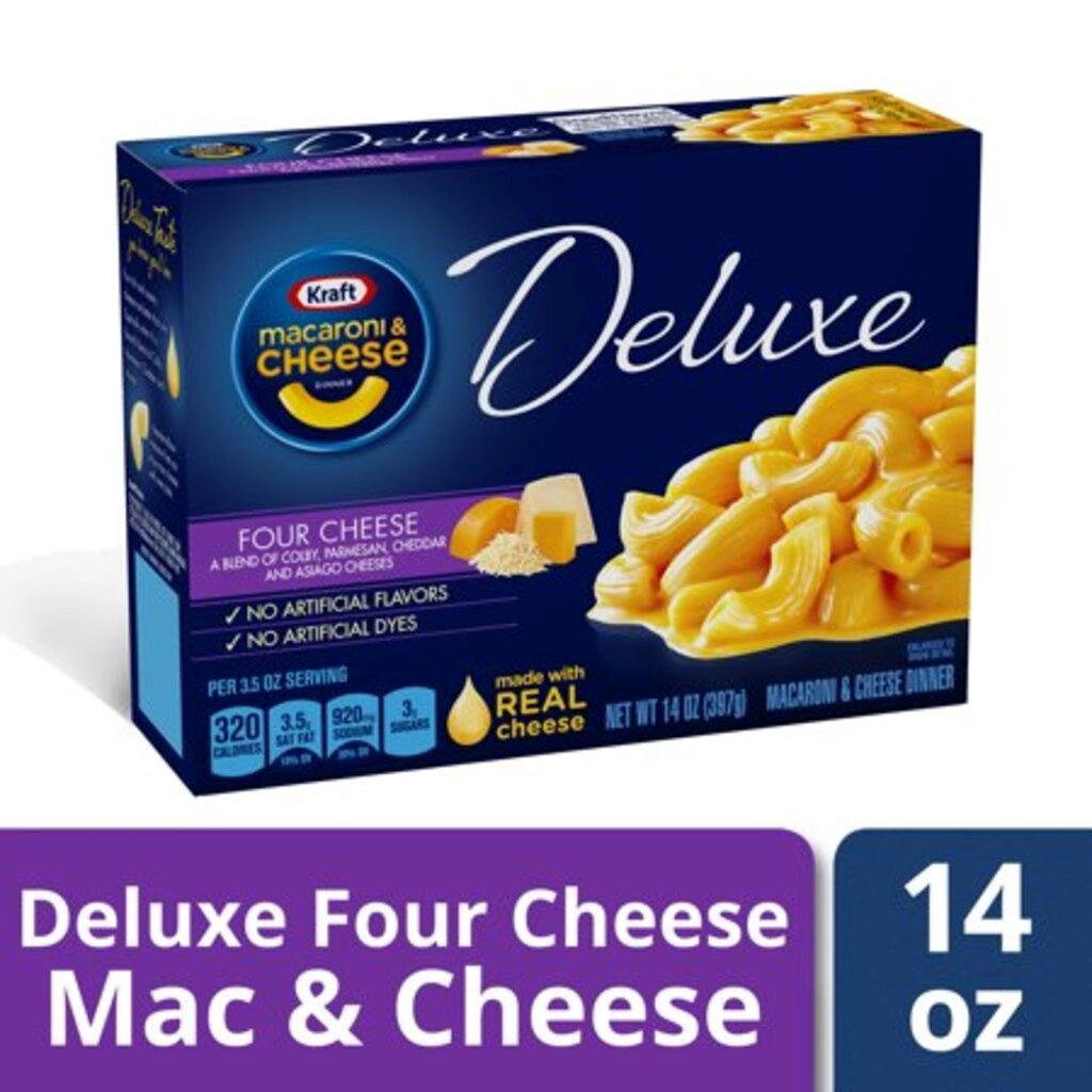Deluxe Four Cheese Macaroni and Cheese