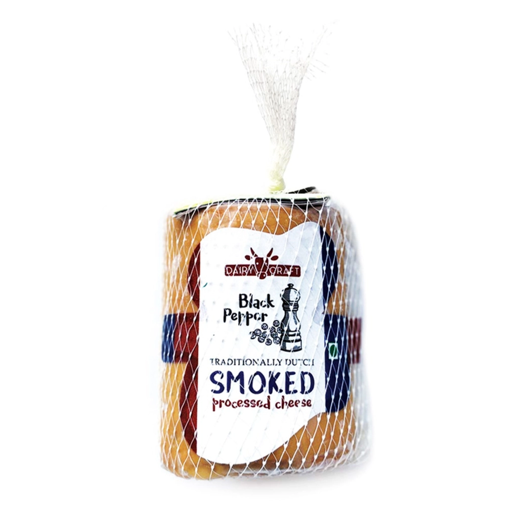 Black Pepper Smoked Processed Cheese