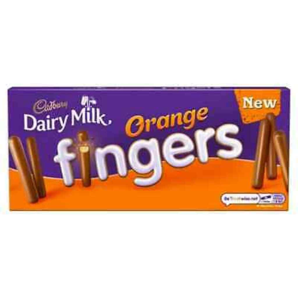 Dairy Milk Orange Fingers