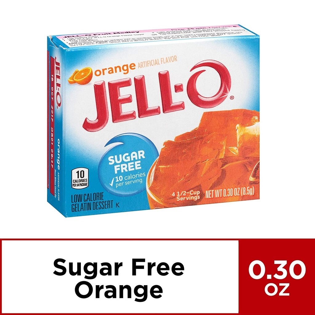 Orange Sugar Free Gelatin Dessert