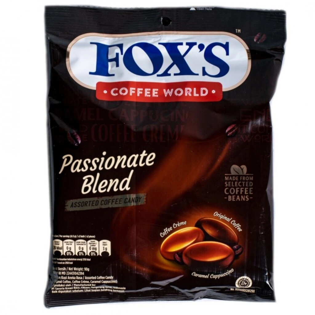 Coffee World Passionate Blend Assorted Coffee Candy Pouch