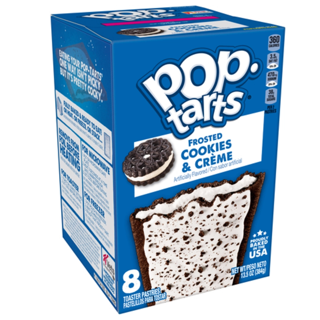 Pop Tarts Frosted Cookies & Creme