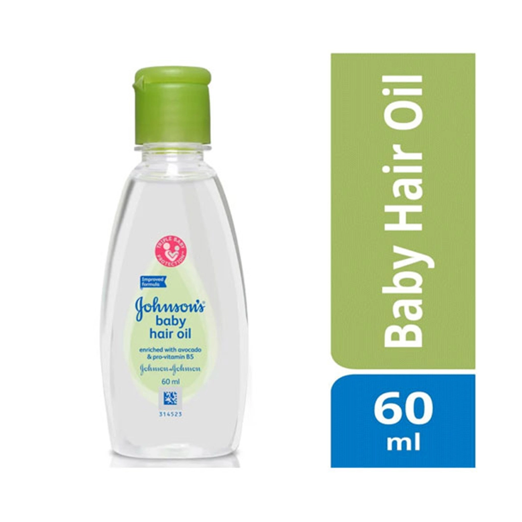 Johnsons Baby Hair Oil Enriched With Avocado & Pro-Vitamin B5