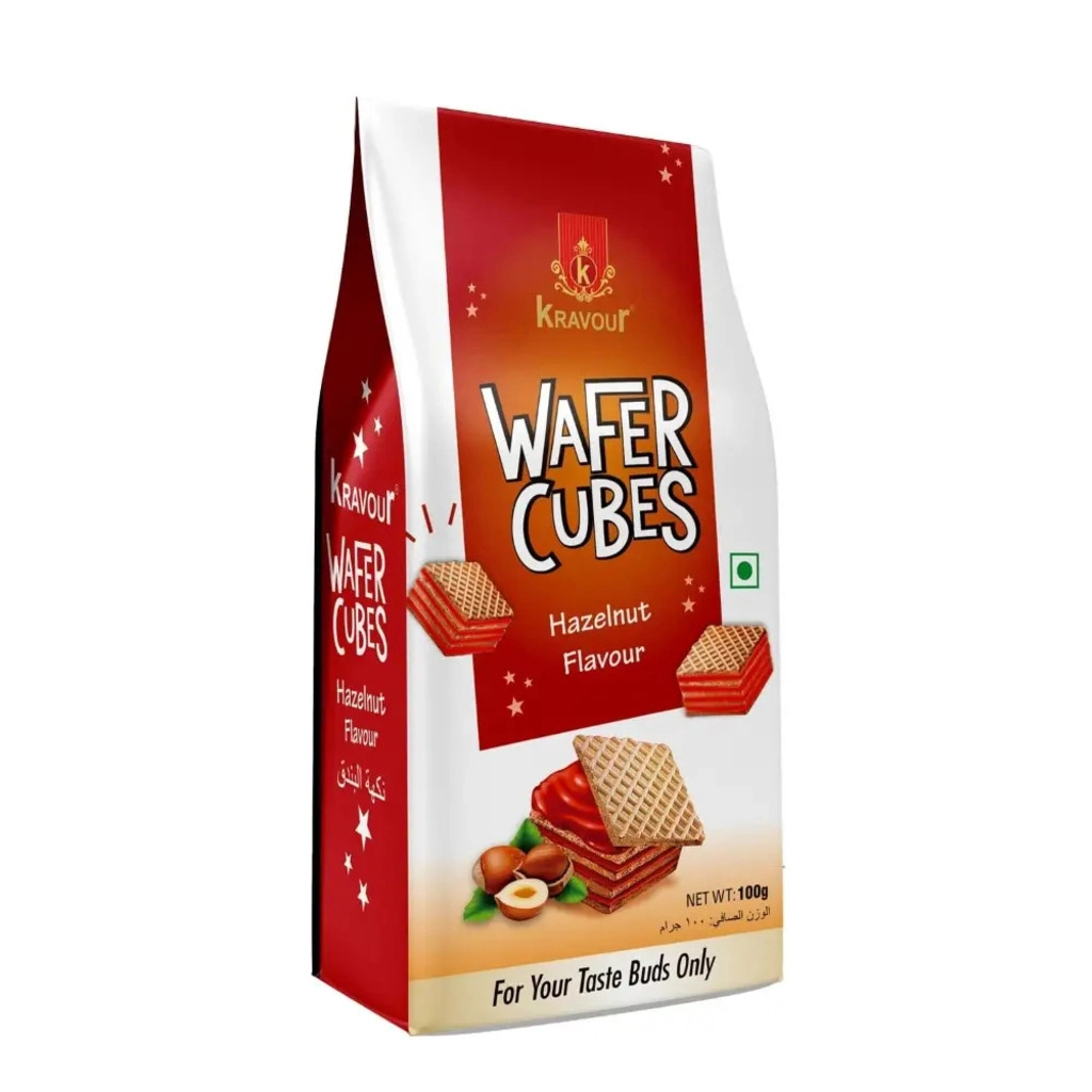 Hazelnut Wafer Cubes