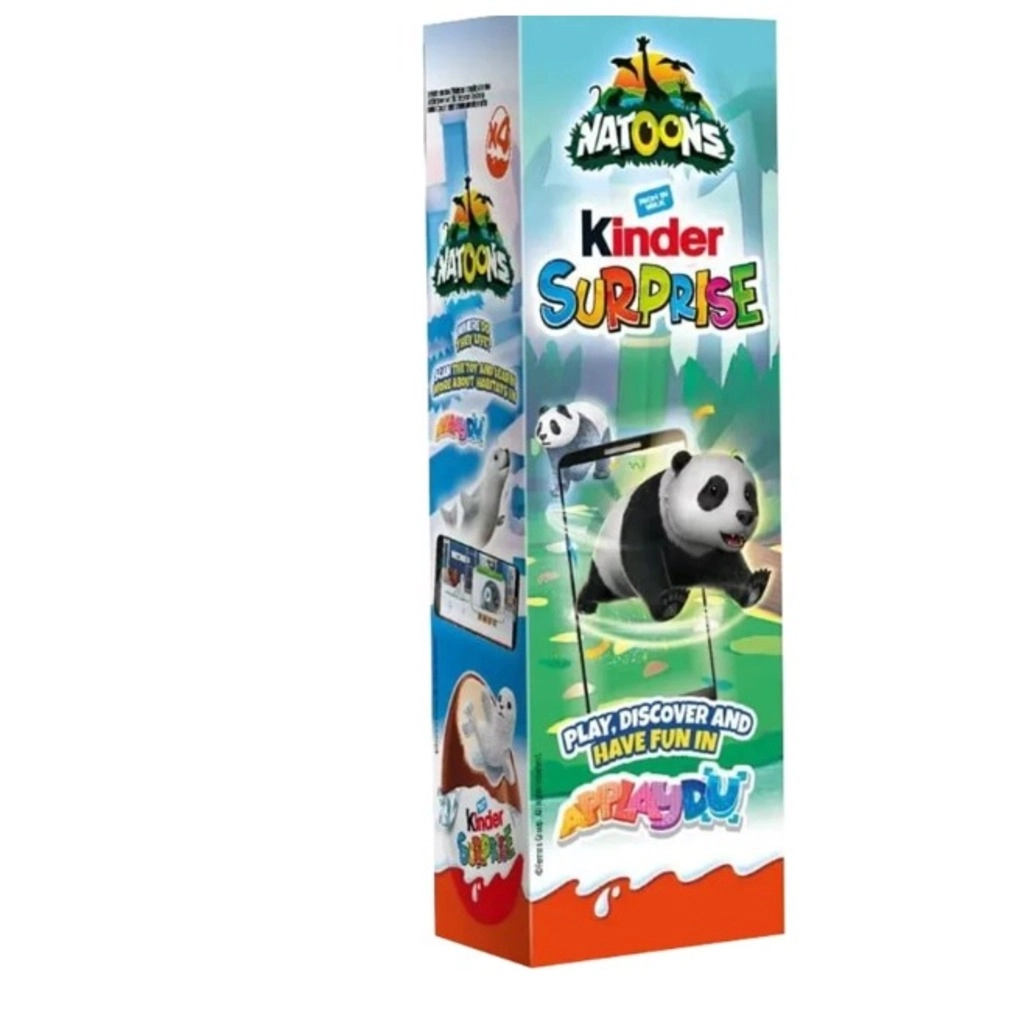 Kinder Surprise Natoons Chocolate Pack Of 4