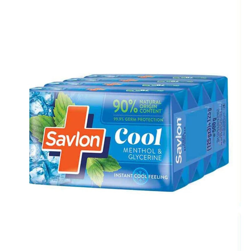 Cool Soap Menthol & Glycerin 125g X 3N Free