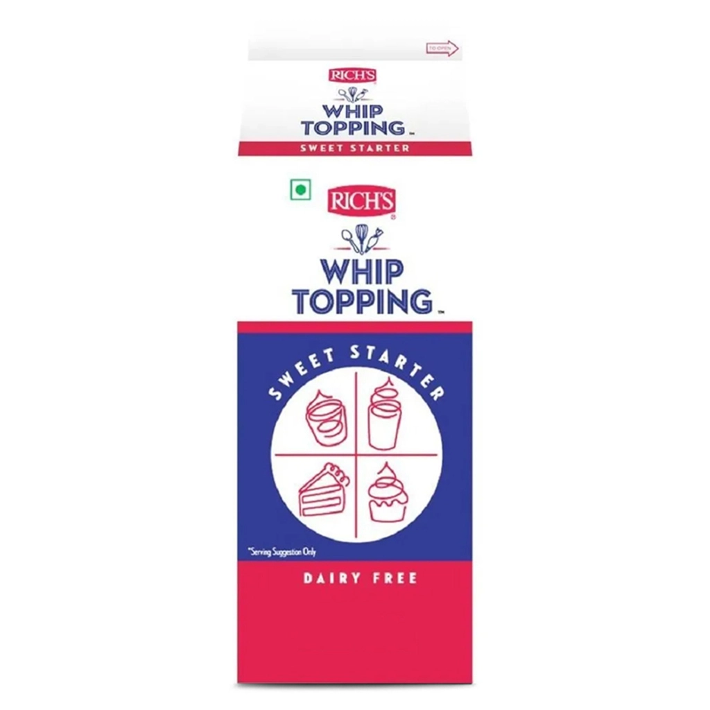 Richs Whip Topping Silver Sweet Starter Dairy Free