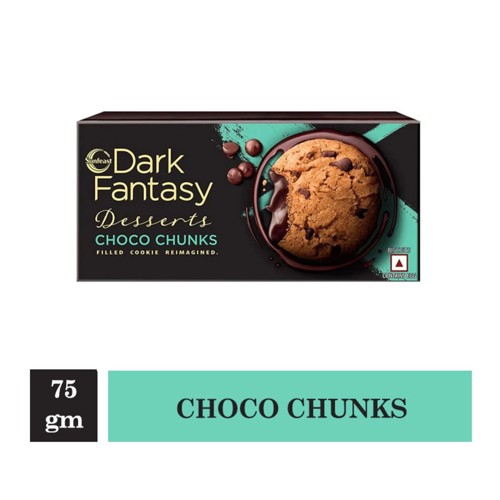 Dark Fantasy Desserts Choco Chunks Cookies
