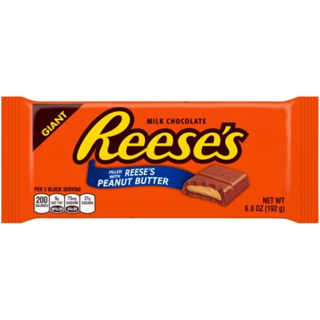 Giant Filled With Peanut Butter Bar