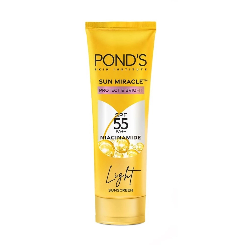 Sun Miracle SPF 55 PA Light Sunscreen Protect Bright With Niacinamide