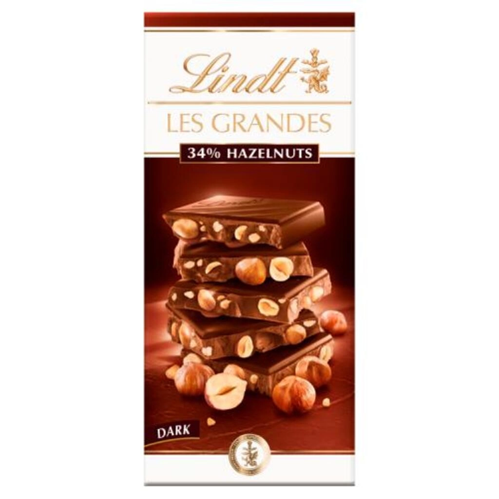Les Grandes 34 Hazelnuts Dark Chocolate