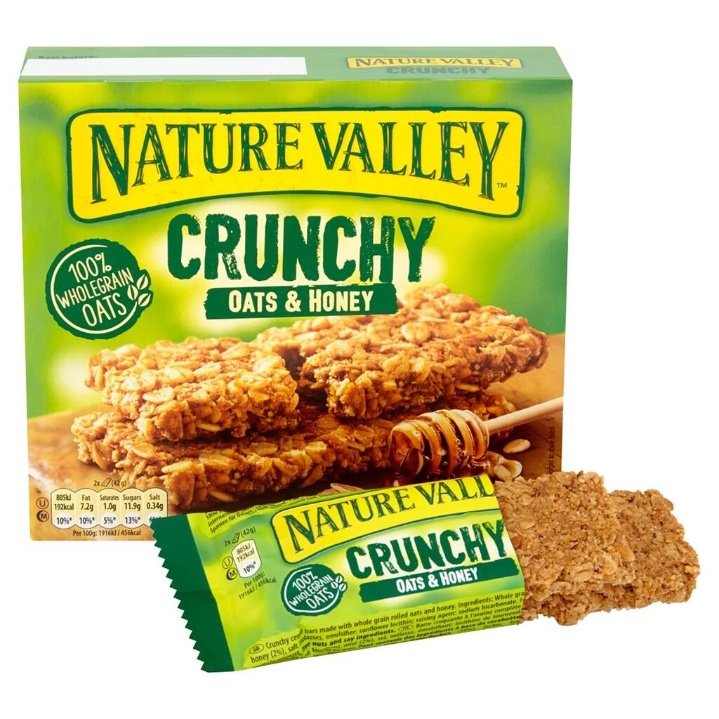 Crunchy Granola Bars Oats & Honey