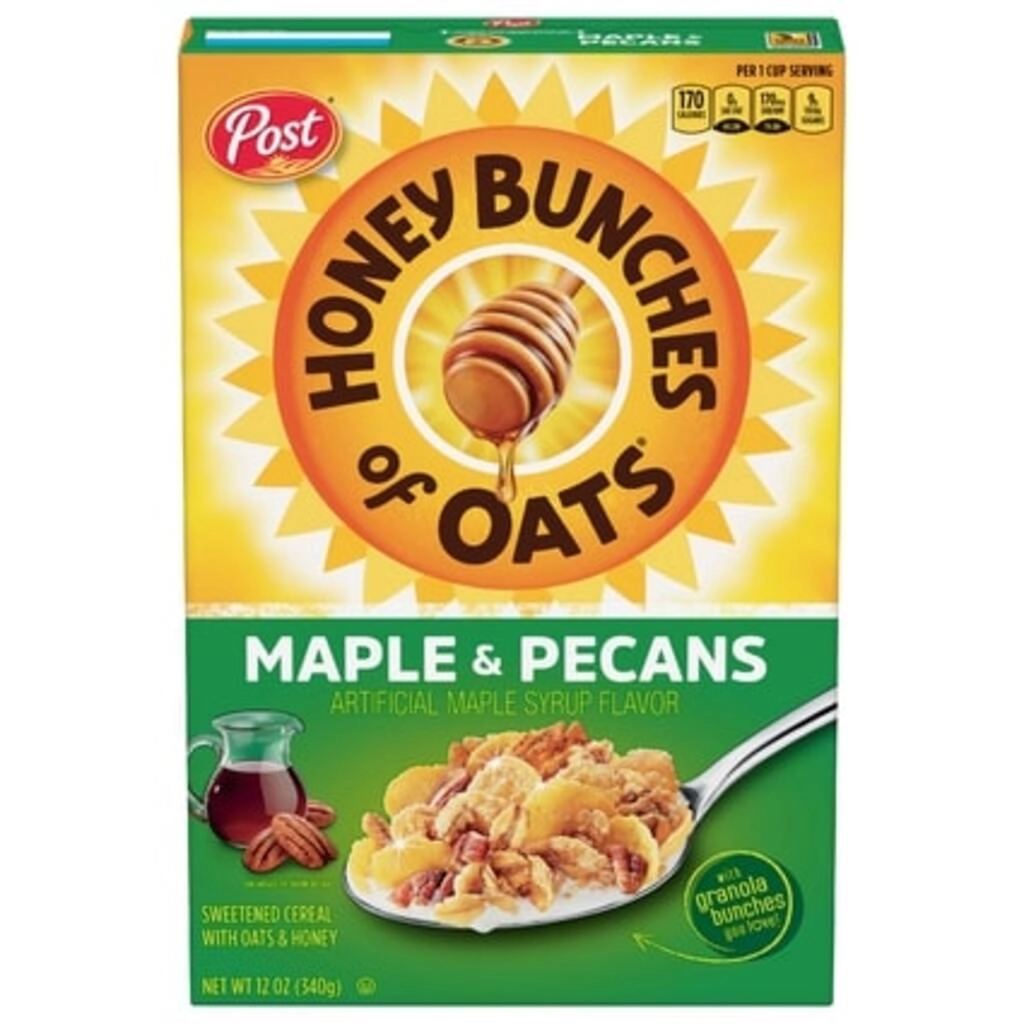 Honey Bunches Of Oats Maple & Pecans Cereal